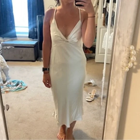 sachin and babi light blue dress Chic Plus Size Off-Shoulder Ruffle Hem Midi Dress in Alice Blue